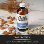 Cook’s, Pure Almond Extract for Baking, Cooking, and Mixology, Allergen Free Almond Flavoring Extract, 4 oz