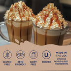 Jordan's Skinny Syrups Sugar Free Coffee Syrup, Butter Toffee Flavor Drink Mix, Zero Calorie Flavoring for Lattes, Protein Shake, Food & More, Gluten Free, Keto Friendly, 25.4 Fl Oz, 1 Pack