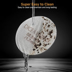 2 Pieces Espresso Puck Screen,Metal Coffee Filter,1.0mm & 1.7mm Thickness 150μm - 316 Stainless Steel,Reusable Barista Espresso Filters for Espresso 58.5mm Portafilter Filter Basket