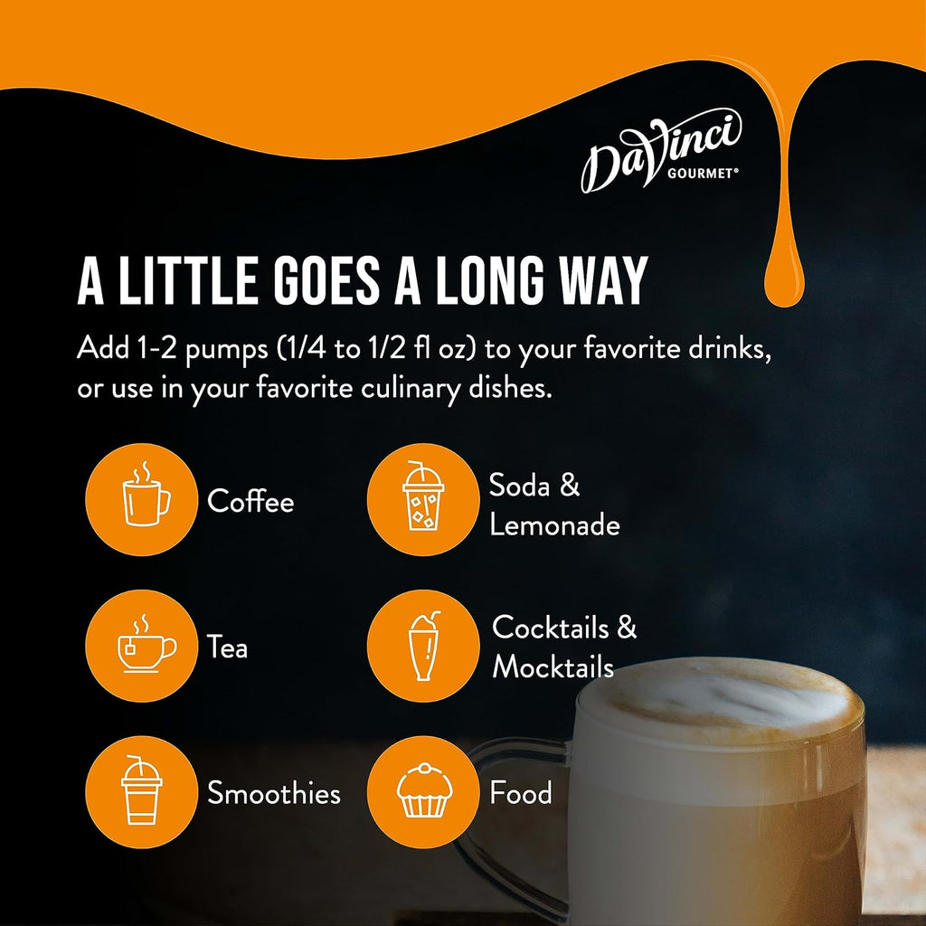 DaVinci Gourmet Classic Praline Syrup, 25.4 Fluid Ounces (Pack of 4)