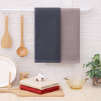 Kitinjoy 100% Cotton Waffle Weave Kitchen Towels, 8-Pack Super Soft and Absorbent Dish Towels for Drying Dishes, Kitchen Hand Towels, 13 in x 28 in, Multicolor