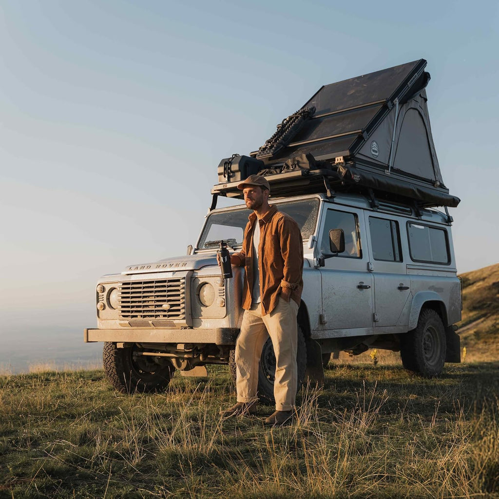 Super Sparrow Insulated Water Bottle - 17 Oz / 25 Oz / 32 Oz - Standard Mouth FlipFlow Flask - BPA Free, Leak Proof Drink Bottle- Ergonomic Straw Water Bottles for Work, Gym, Travel, Sports