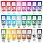 Gel Food Coloring - Herbeklab 24 Colors x 0.7 oz Concentrated Gel Based Food Dye Vibrant Icing Colors Neon Food Color for Baking Cake Decorating Cookies