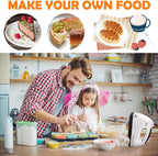 Handmixer Electric Handheld - 7 Speed Portable Kitchen Mixer Electric with 5 Stainless Steel Accessories Whisk, Food Beater for Whipping Mixing Cookies Cakes,Cooking,Baking