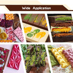 Chocolate Bar Mold, Food Grade Deep Large Silicone Chocolate Molds for Dubai Chocolate Bar Pistachio Chocolate Stuffed Bar Candy Knafeh Kit