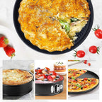 7 Inch Springform Pan Round Non Stick Cheesecake Pan Durable Baking Cake Pans with Removable Bottom Cake Molds for Baking