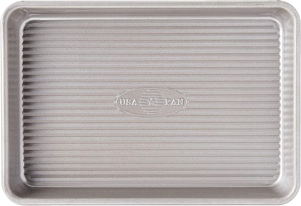 USA Pan Bakeware Mini Sheet Pan, Warp Resistant Nonstick Baking Pan, Aluminized Steel