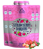 Lt. Blender's Strawberry Daiquiri in a Bag – Strawberry Daiquiri Mix - Each Bag Makes 1/2 Gallon - Non-GMO – No Daiquiri Machine Needed - Make a Cocktail, Wine Slushie or Mocktail - (Pack of 3)