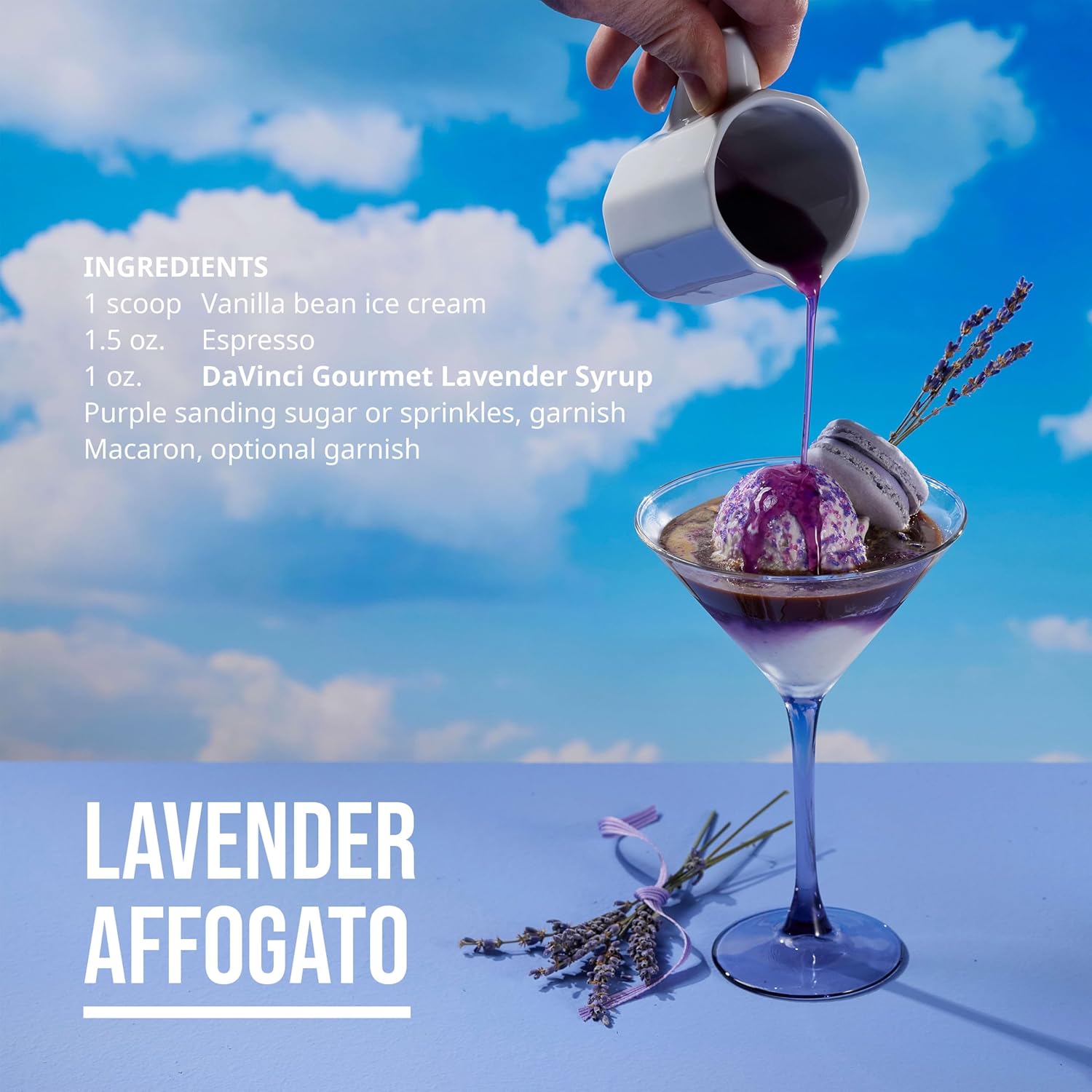 DaVinci Gourmet Lavender Syrup, 25.4 fl oz (Pack of 1)