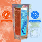 Paris Eiffel Tower Tumbler with Lid and Straw 20oz Coffee Tumblers Leakproof Stainless Steel Travel Mug Vacuum Insulated Cup for Iced and Hot