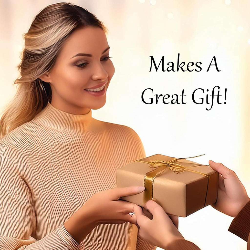 Light Red Agate Marble Round Coasters Set of 6 - Abosrbent Ceramic Coasters with Metal Stand for Drinks, Coffee, Non-Slip Cork Back for Tabletop Protection, 4 Inches Marbled Pattern (Light)