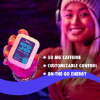 MOJO Energy Pouches Blue Raspberry Flavor, 50 mg per Caffeine Pouch, 15 Pouches, 5-Pack