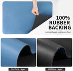 Coffee Mat - Absorbent Hide Stain Rubber Backed Dish Drying Mat for Kitchen Counter - Bar Mats for Countertops Accessories Fit Under Coffee Maker Espresso Machine