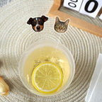 Custom Wedding Dog Stir Sticks, Personalized Pet Acrylic Cocktail Stirrers, Unique Wedding Drink Sticks, Reusable Acrylic Stirrers, Wedding Favors and Decorations Style 3