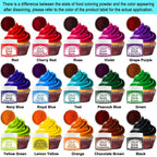 Food Coloring Powder - 15 Bright Colors Flavorless Food Dye, High Concentrated Upgraded Food Coloring for Icing, Baking, Cake Decorating, Cooking, Frosting - 5g/bottles