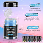 Edible Glitter for Cocktails Cakes Drinks, Rose Gold Edible Glitter, Gold Edible Glitter, Blue Edible Glitter, Purple Edible Glitter, Luster Dust Edible Drink Glitter Spray 4 Colors