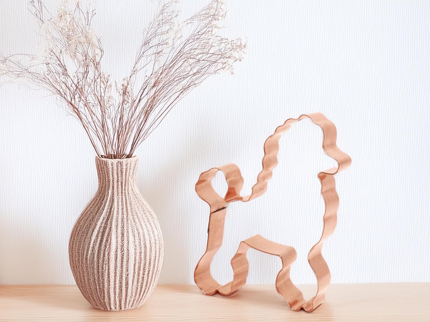 Poodle Cookie Cutter 4.25 Inch Handcrafted in USA by The Fussy Pup