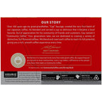 Community Coffee 100% Colombia 72 Count Coffee Pods, Medium Dark Roast, Compatible with Keurig 2.0 K-cup Brewers, 12 Count (Pack of 6)