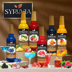 Syruvia Spicy Margarita Mix Syrup For Drinks 25.4 Oz. - Kosher & Gluten Free, No Coloring, Perfect for Drinks, Soda, Shakes, Desserts, and More.