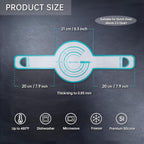 GUYDREMAT 3 Pcs Premium Silicone Bread Sling - Best Gift Set for Sourdough Bread Baking - High Performance Silicone Baking Mat for Dutch Oven