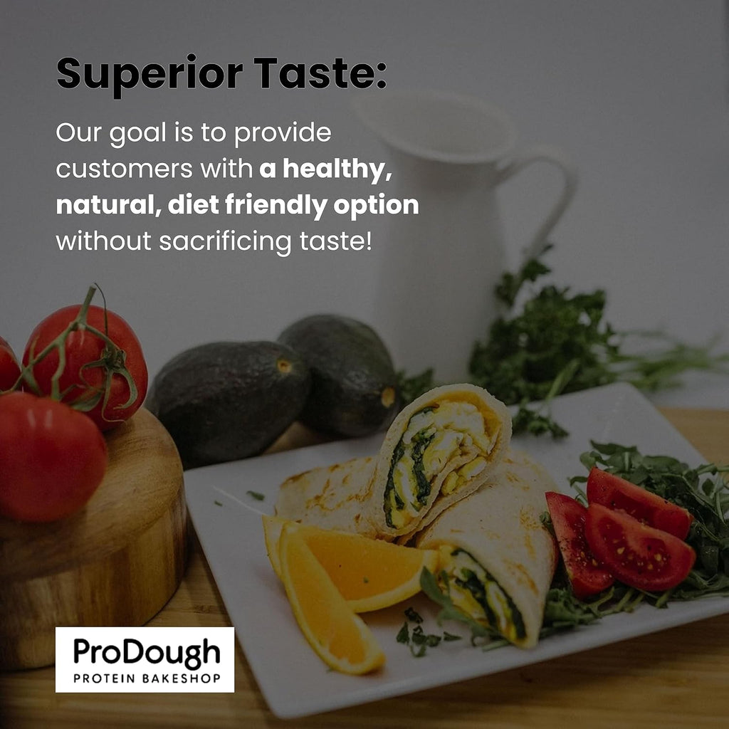 ProDough High Protein- Gluten Free French Crepe Mix, Low Carb, 8g of Protein per Serving, No Added Sugars, Keto Friendly, Makes 24 Crepes (Original)