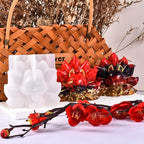 Tail Fox Molds Fox Resin Mold - Resin Casting Silicone Molds for Home Decor & Candle Making Wave Spiral Mold