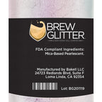 Brew Glitter - Purple Iridescent (50g 1x Jar) | Edible Glitter for Cocktails, Mocktails and Beverages