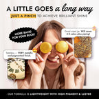 MONÉGASQUE Gold Edible Glitter for Drinks 15g – Edible Glitter for Cakes & Cocktails - Gold Luster Dust for Cocktail, Halloween Food Decorations, Cake Decorating Sprinkles Spray - Drink Shimmer Powder