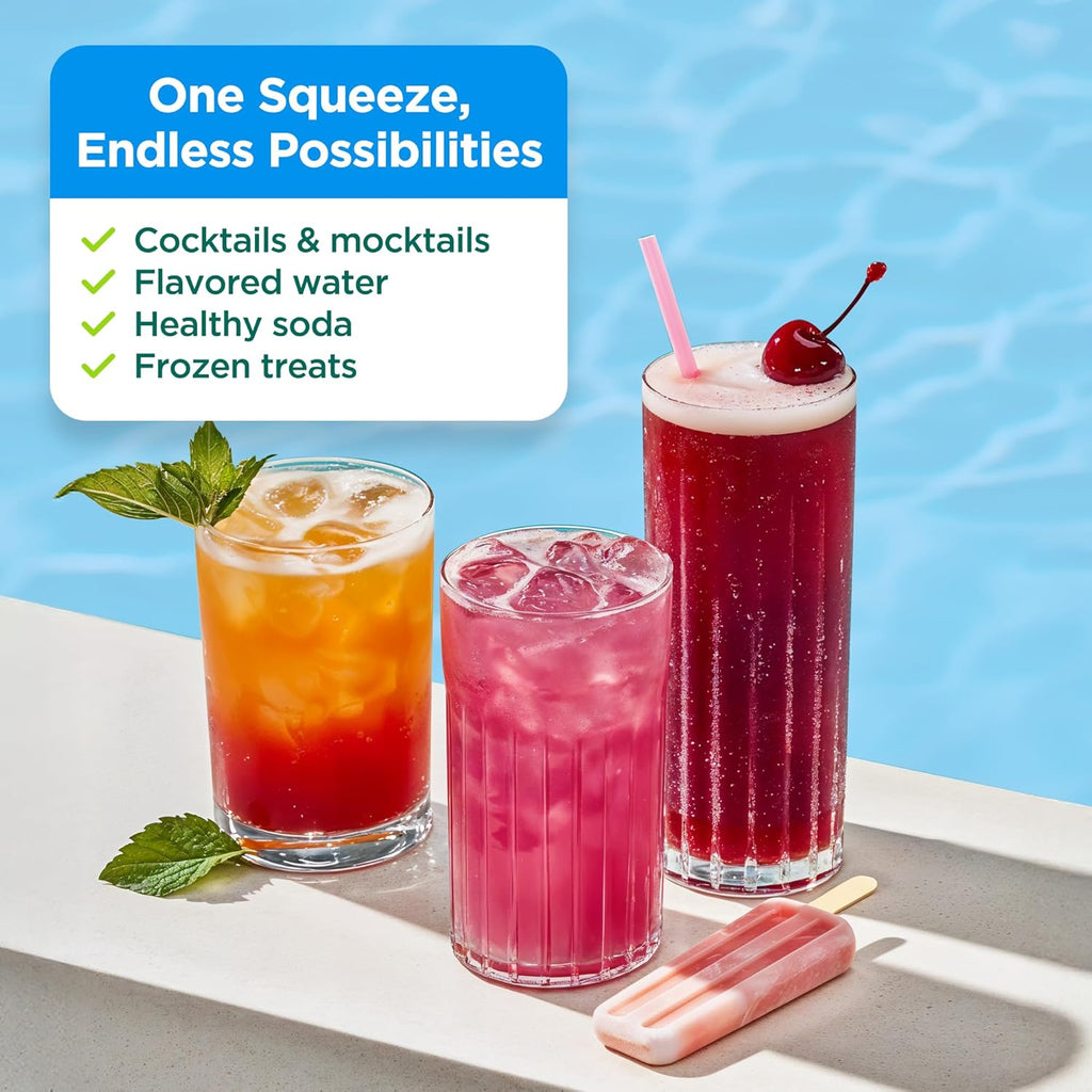 Stur Electrolyte Water Enhancer | Sweetened with Stevia | High in Vitamin C & Antioxidants | Sugar Free | Zero Calories | Keto | Vegan | 5 Bottles, Makes 90 Drinks (Black Raspberry)