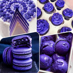 Food Coloring Gel - Vibrant Color Gel Food Coloring for Cake Decorating, Baking, Easter Egg, Icing - Tasteless Food Color Dye for Fondant, Cooking, Slime, Airbrush (Violet, 5.3oz)