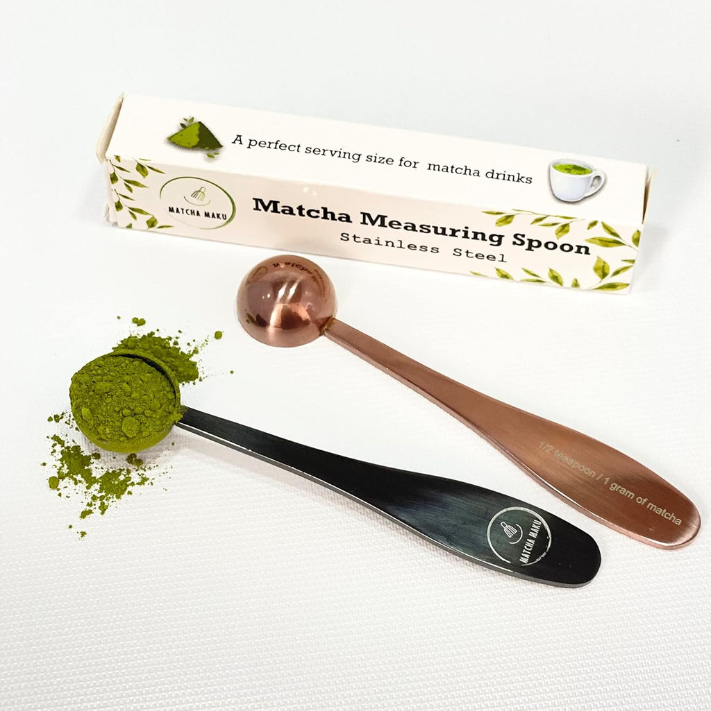 1 gram Matcha Measuring Spoon/tea power scoop-ROSE GOLD -Perfect for a serving size Stainless Steel