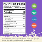 NuNaturals Stevia Syrup, Sugar-Free Sweetener, Plant-Based Sugar Substitute, Zero Calorie, Pumpkin Spice, 16 oz