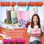 Fusion Select 2.2lb Cookie & Cream Boba Tea Powder Flavored-3-in-1 Drink Powder with Cream & Sugar - Instant Pre-Mixed Beverage for Hot or Cold Blends Yummy Frappes Bubble Tea