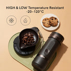 OutIn Coffee Bean Dosing Tray with Strap, Made from a Coffee Ground Composite, Lightweight & Durable