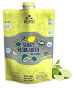 Lt. Blender's Skinny Margarita in a Bag - Skinny Margarita Mix - Each Bag Makes 1/2 Gallon of Keto Friendly Skinny Mixes – Low Carb Margarita Mix – Add Liquor, Wine or as Mocktails (Pack of 1)