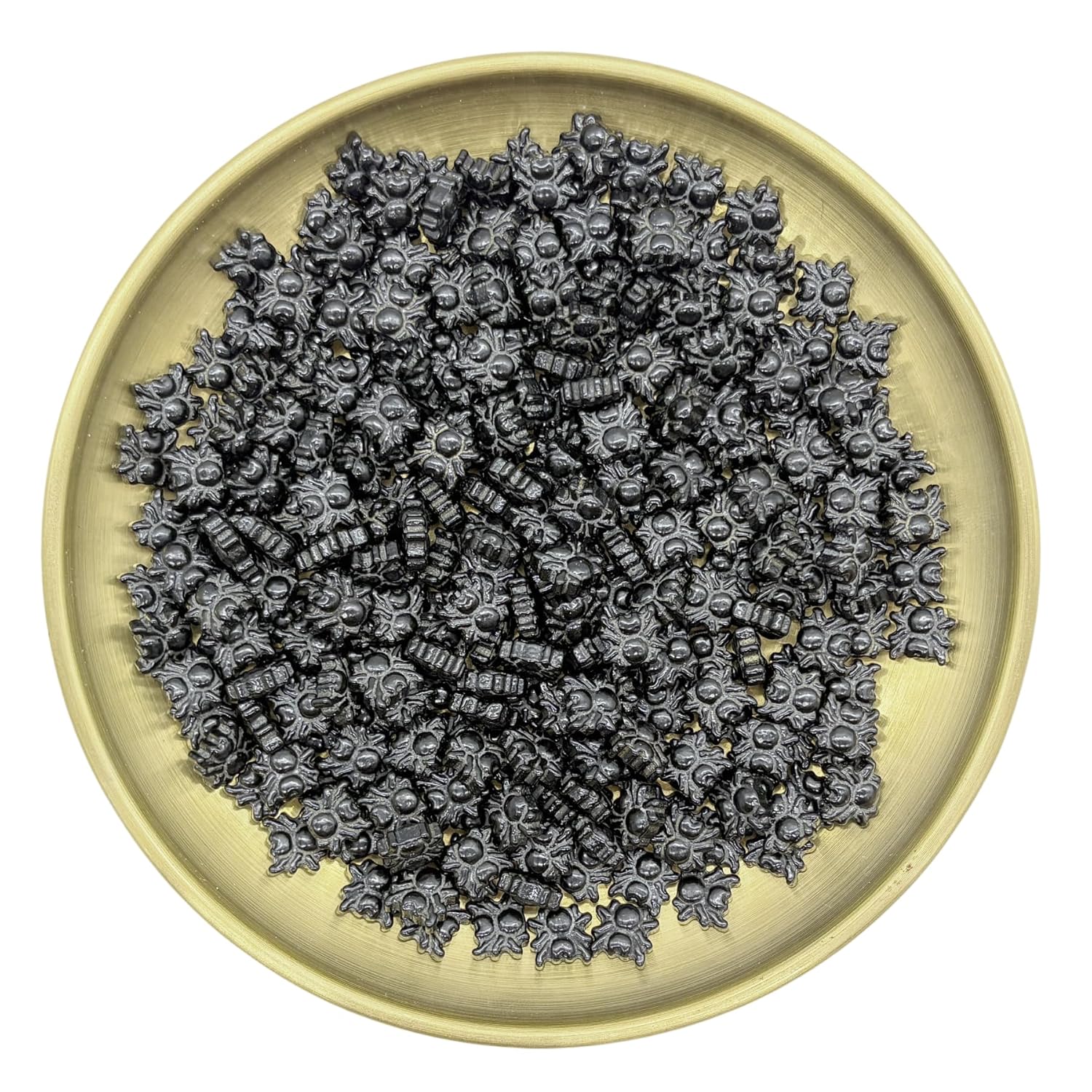 Dynastang Spiders Sprinkles Halloween Edible Spider Cake Decoration Cupcake Toppers Cookie Decorating Perfect for Cakes, Cupcakes, Desserts Toppings 3OZ