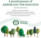 Small Wooden 1 Tablespoon Scoops for Food Canisters & Jars, Table Spoons Measuring Spoon, Wood Manuka Honey Bath Salts, & Coffee Scoop, Mini Candy Scoops for Candy Buffet, Pack of 50 by Woodpeckers