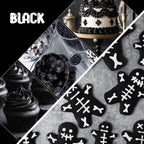 Food Coloring Liquid - Vibrant Color Food Coloring for Cake Decorating, Baking, Easter Egg, Icing - Tasteless Food Color Dye for Fondant, Cooking, Slime, Airbrush (Black, 8 Fl.oz)