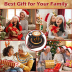 PUSEE Coffee Mug Warmer - Electric Large Candle Warmer Plate with 4H Auto Shut Off, 3-Temp Settings Cup Heater for Desk, Tea, Milk, Cocoa