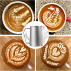 Brewista Precision Milk Frothing Pitcher, Steaming Jug, Coffee, Espresso Machine Accessories for Barista, Latte Art, Cappuccino, Stainless Steel Cup, 24 oz/720 ml, Silver