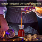 18 Pack Single Serving Wine Carafe Glass Small Mini Carafe Individual Wine Refill Decanter for Dinner Parties Tastings Bars Restaurants (6.5 oz)