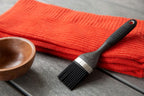 Silicone Sauce Basting Brush, Premium Soft Touch Handles, Pastry and Oil Brush & Barbecue Grilling, Dishwasher Safe & Heat Resistant, 7.5"