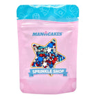 Sprinkles | Blue Sprinkle | 4 Ounces | Jimmies | Sprinkle | Manvscakes, Chocolate Flavor, Non Toxic