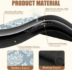 Dish Drying Mat Blue Damask Floral Coffee Bar Mat for Countertop Absorbent Rubber Backed Hide Stain Dish Drainer Rack Pad Coffee Maker Espresso Machine Dining Room Decoration 11.8 x 19.7 Inch