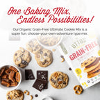 Otto's Naturals Grain-Free Ultimate Cookie Mix, 12.2 Oz., 6 Pack, Top 9 Allergen-Free, Versatile for Classic Baked Treats, Made with Organic Cassava Flour, Gluten Free, Non-GMO, Vegan, Plant-Based