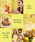 Truvani Vegan Pea Protein Powder | Lemon Cookie | 20g Organic Plant Based Protein | 10 Servings | Keto | Gluten & Dairy Free | Low Carb | No Added Sugar