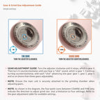 Portable Electric Coffee Grinder, Rechargeable Handheld Grinder with Stainless Steel Conical Burr, Adjustable Grind Settings, for Espresso, Moka, Pour Over, French Press, Cold Brew, Marshmallow