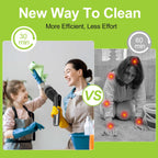 G2-Pro Electric Spin Scrubber - Upgraded 12-in-1 Scrubber Brush Electric, Retractable Handle & 2-Speed for Bathroom, Bathtub, Kitchen, Tile Floors（White/Gray Brush Head）