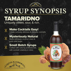 Liquid Alchemist Tamarind Syrup for Cocktails - Real Ingredients Make our Tamarindo Syrup the Perfect Spicy Margarita Mix - Made Fresh with All Natural Tamarind Concentrate (25 oz)