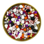 Dynastang Gravestones & Skulls & Mixed Eyes Sprinkles Halloween Edible Eyes Cake Decoration Cupcake Toppers Cookie Decorating Perfect for Cakes, Cupcakes, Desserts Toppings 3OZ